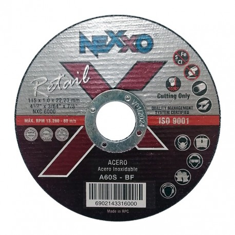 Disco de Corte Nexxo Retail 4 1/2